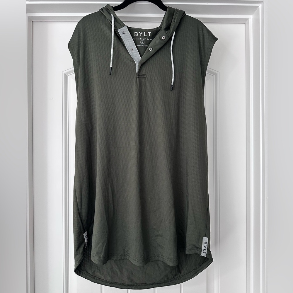 BYLT Hooded Circuit Tank